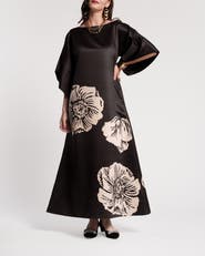 Frances Valentine Spinnaker Maxi Dress Carefree Chrysanthemum