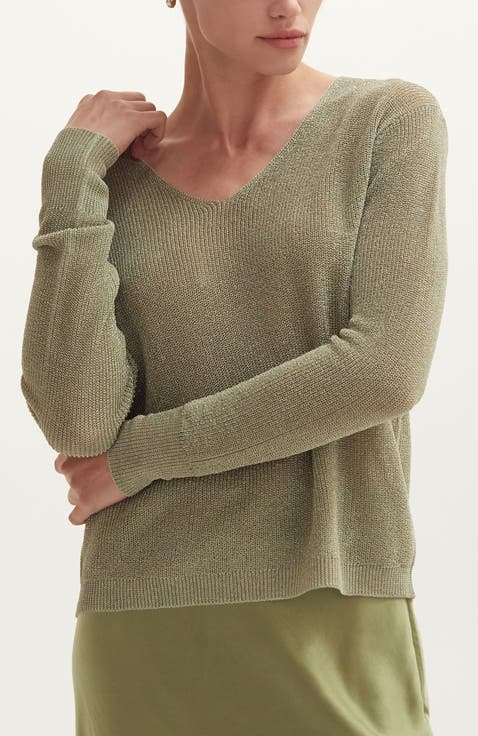 Lurex Sweater Top