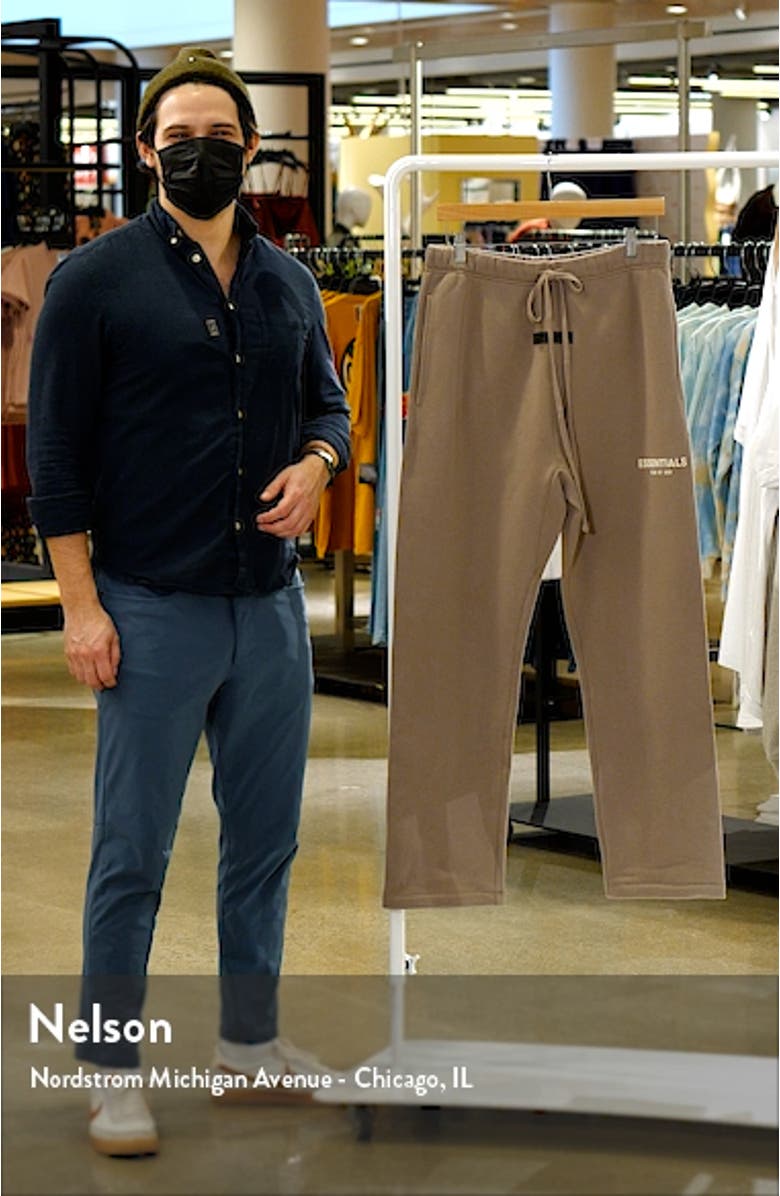 Relaxed Cotton Blend Sweatpants, sales video thumbnail