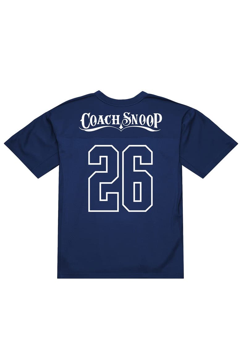 Men's Mitchell & Ness Navy Team USA Coach Snoop Legacy Fashion Jersey, Alternate, color, Navy