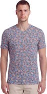Lords of Harlech Floral Field Mens Vneck Tee