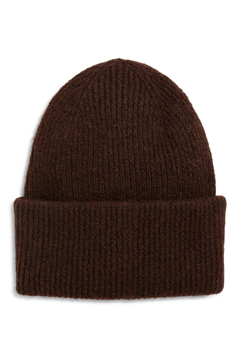 Core Beanie, Main, color, BROWN COFFEE