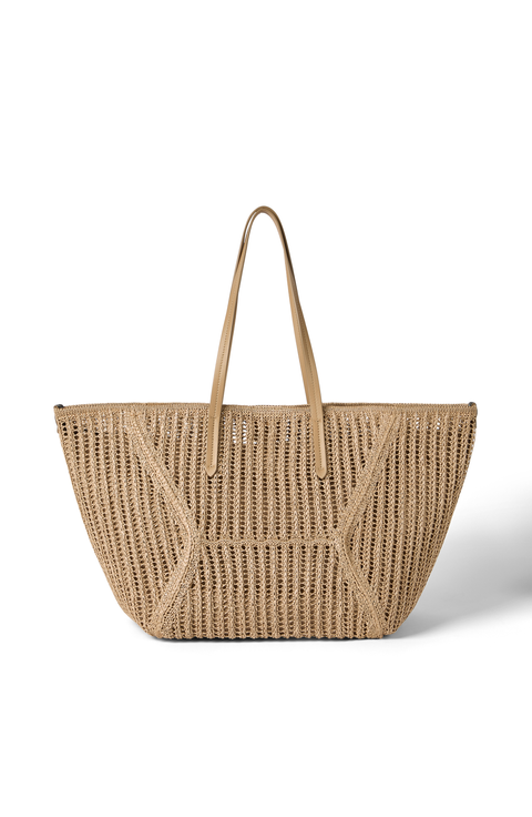 Techno raffia BC Duo bag