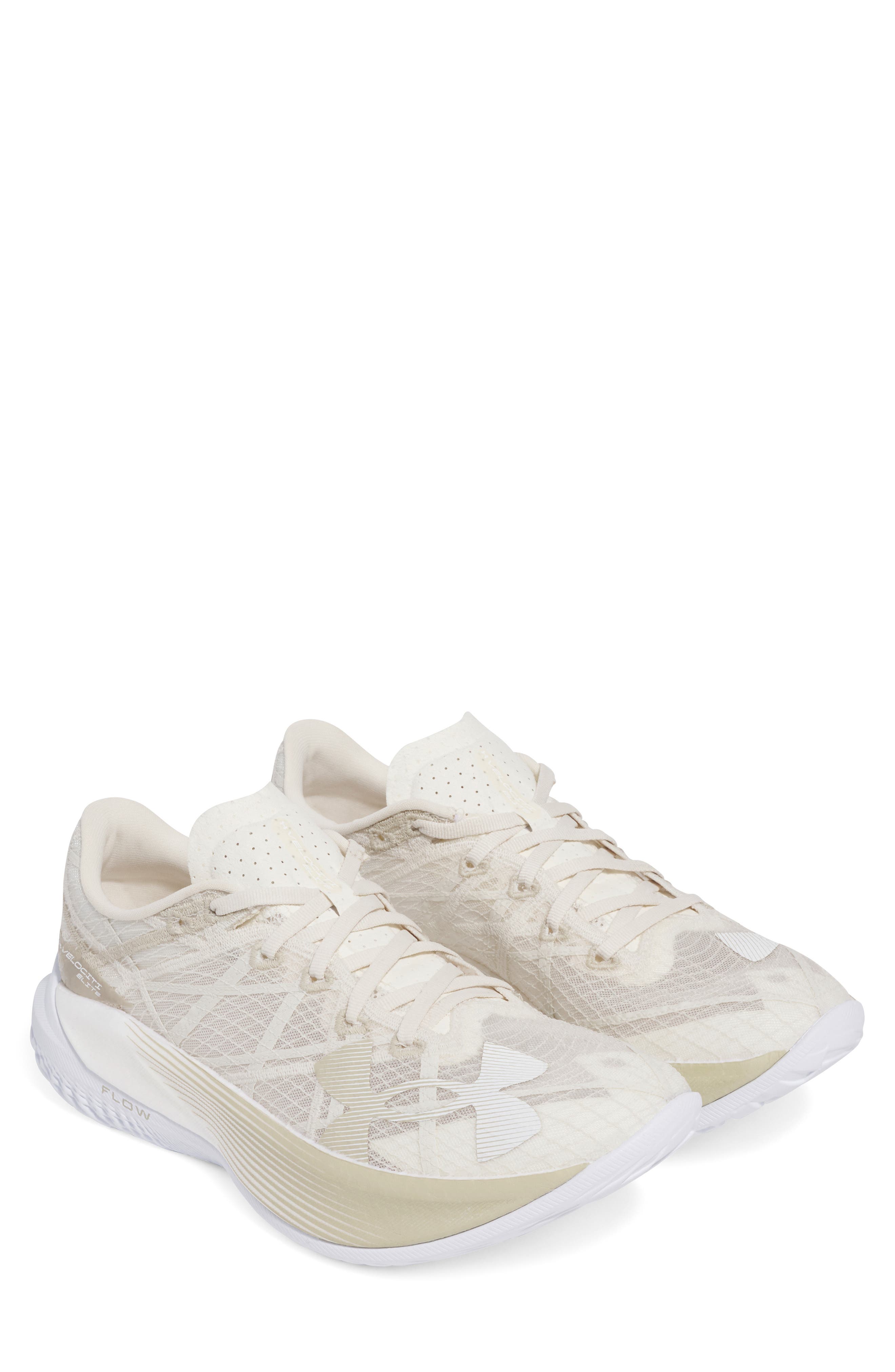 Under Armour Gender Inclusive UA Velociti Elite 2 Running Shoe, Main, color, Stone