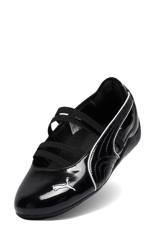 Puma Speedcat Ballet Glossy Sneaker In Black