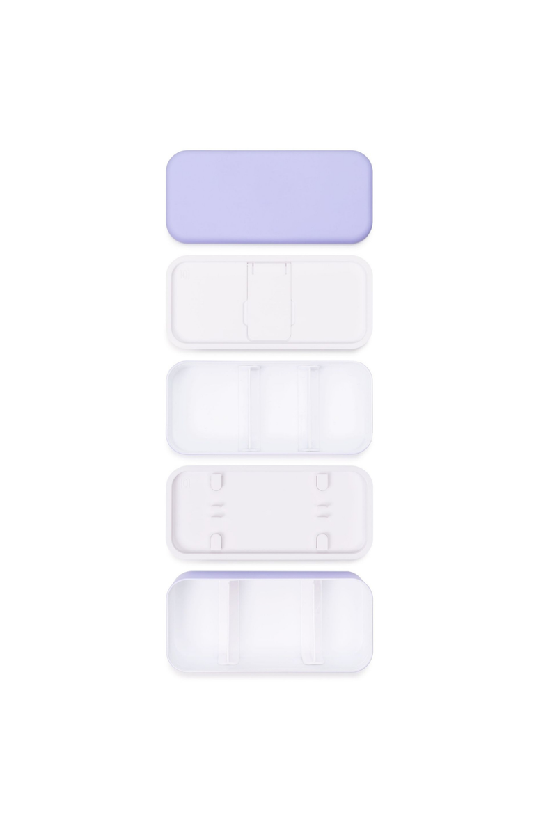 BentoStack Tech Accessory Organizer, Alternate, color, Purple