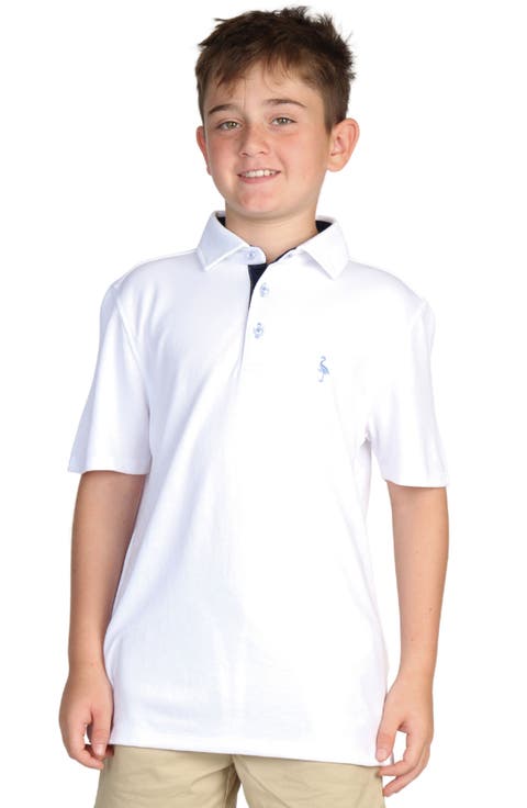 Kids' Modal Blend Polo (Big Kid)
