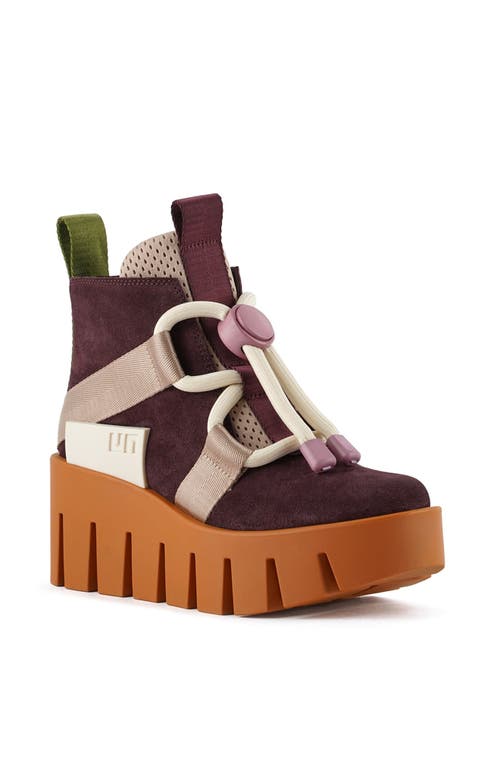 United Nude Grip Nomad Lo Platform Lug Bootie In Multi