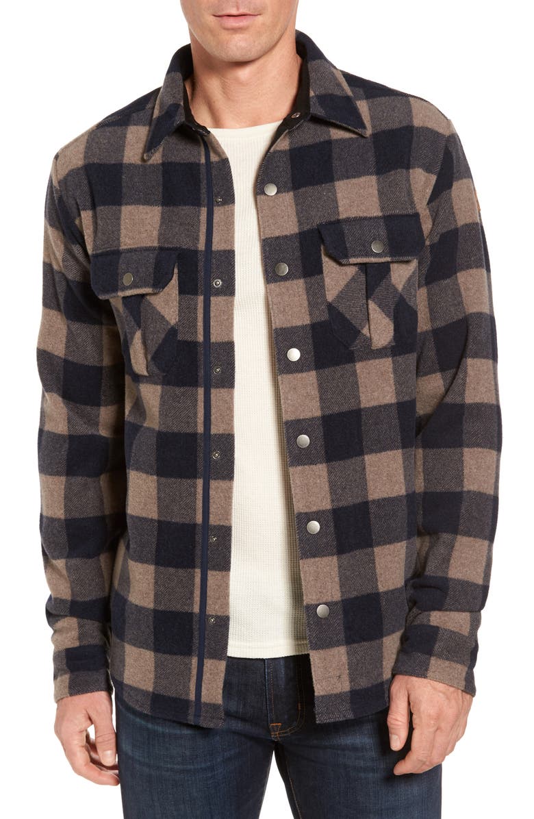 Smartwool Anchor Line Flannel Shirt Jacket, Main, color, 