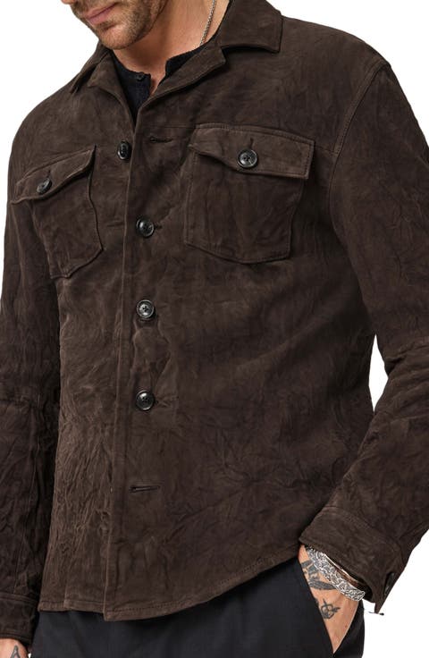 Jesse Suede Shirt Jacket