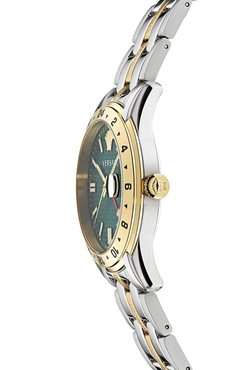 Versace Greca Time Bracelet Watch, 41mm, Alternate, color,