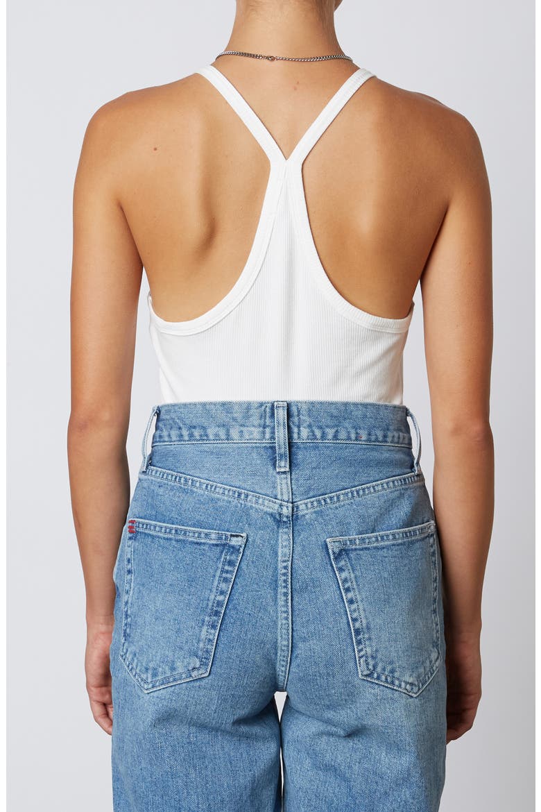 Georgia Racerback Tank, Alternate, color, WHITE