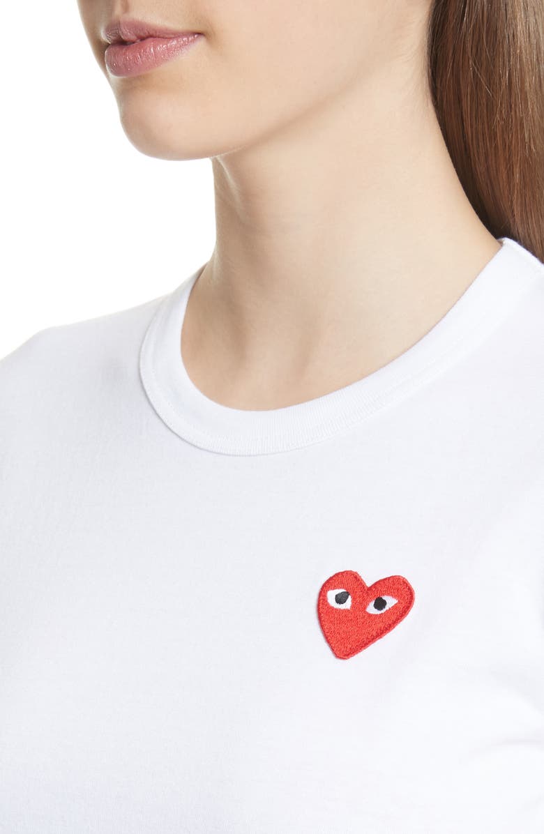 Comme des Garçons PLAY Graphic Tee, Alternate, color, 