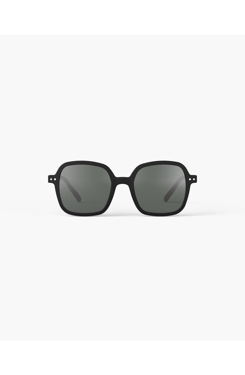 IZIPIZI Office 52mm Square Sunglasses, Main, color, Black