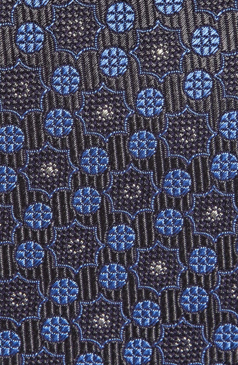 David Donahue Neat Silk Tie, Alternate, color, 