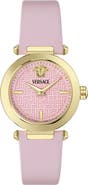 Versace Renaissance Leather Strap Watch, 35mm