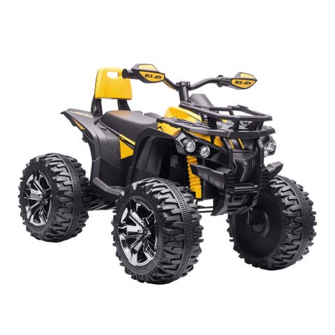 Kids Electric ATV, 12V, 4-Wheel, Music, Headlights
