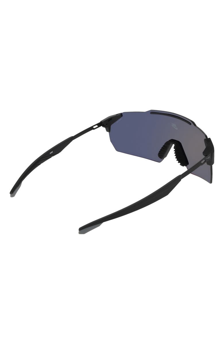 Nike Limitless 61mm Shield Sunglasses, Alternate, color, Matte Black / Grey
