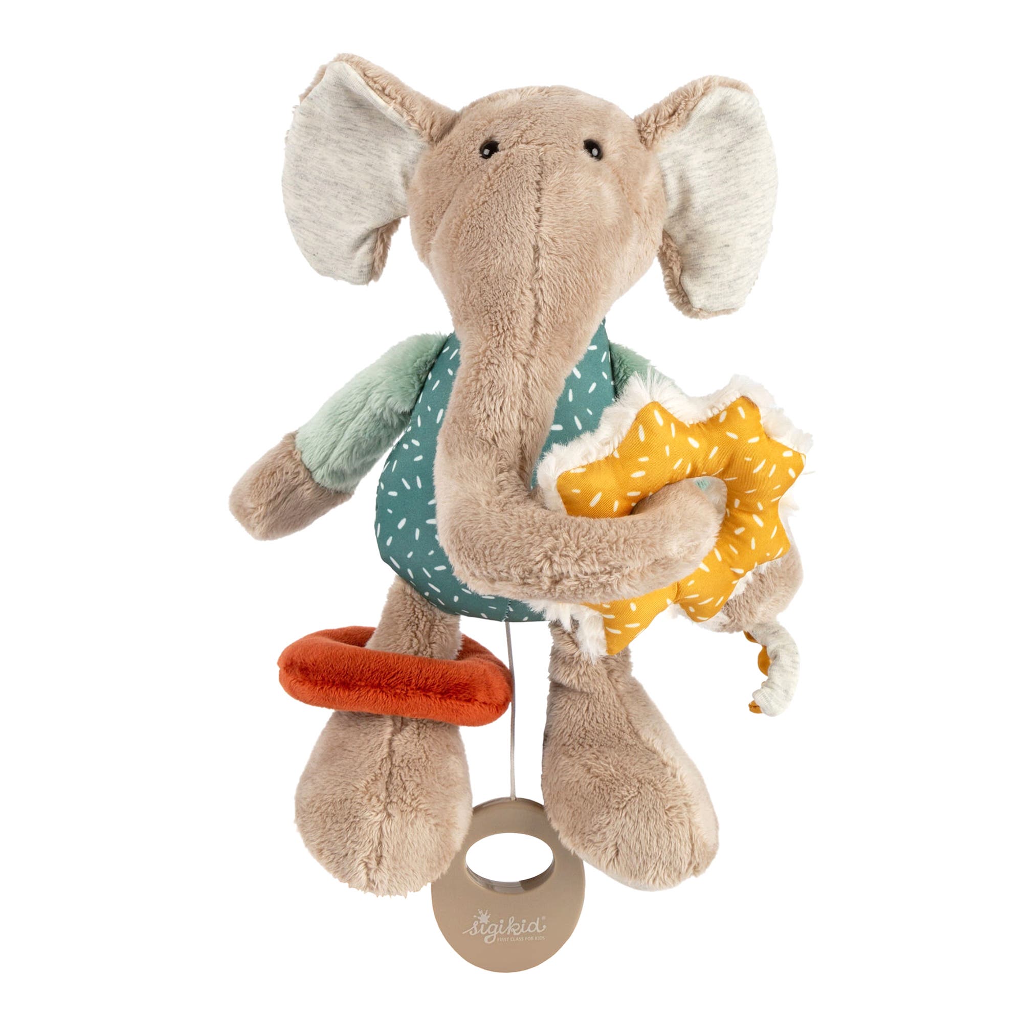sigikid Activity Elephant Musical Toy in Multicolored 