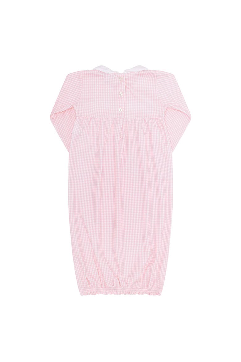 Pink Gingham Smocked Gown - Baby, Alternate, color, Pink