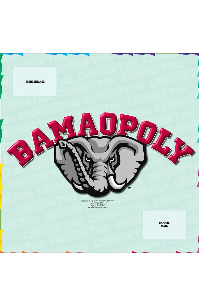 Late for the Sky University Of Alabama Bamaopoly Monopoly Board Game, Alternate, color,