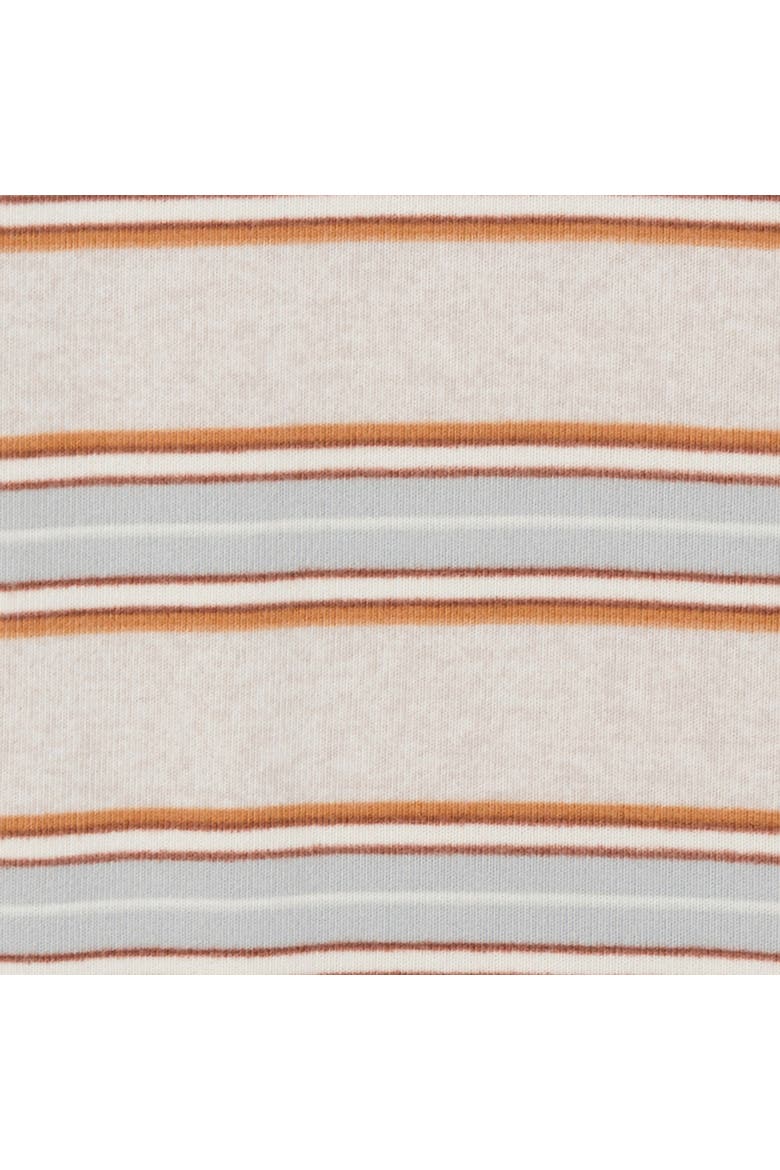 Hacci Pajama Top & Pant Set, Alternate, color, Oatmeal Stripe