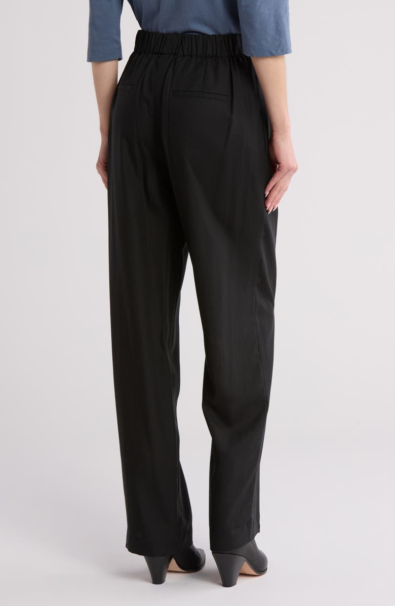 Vince Straight Leg Pull-On Pants, Alternate, color, Black
