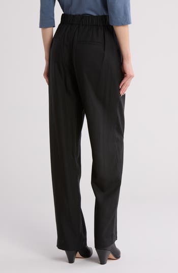 Straight Leg Pull-On Pants