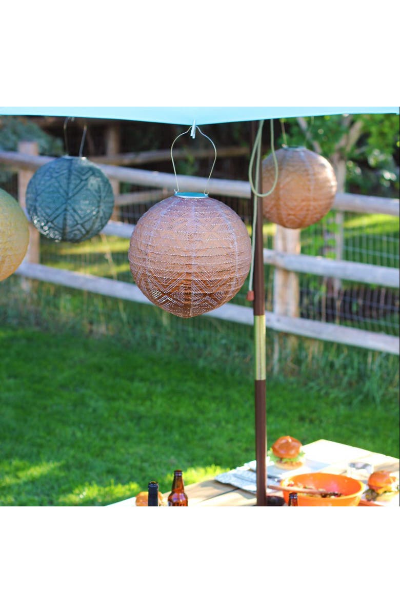 Allsop Home & Garden Soji Stella - Market Solar Lantern, Alternate, color, Bronze