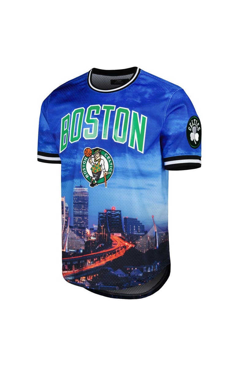 PRO STANDARD Men's Pro Standard Boston Celtics Cityscape Stacked Logo T-Shirt, Alternate, color, 