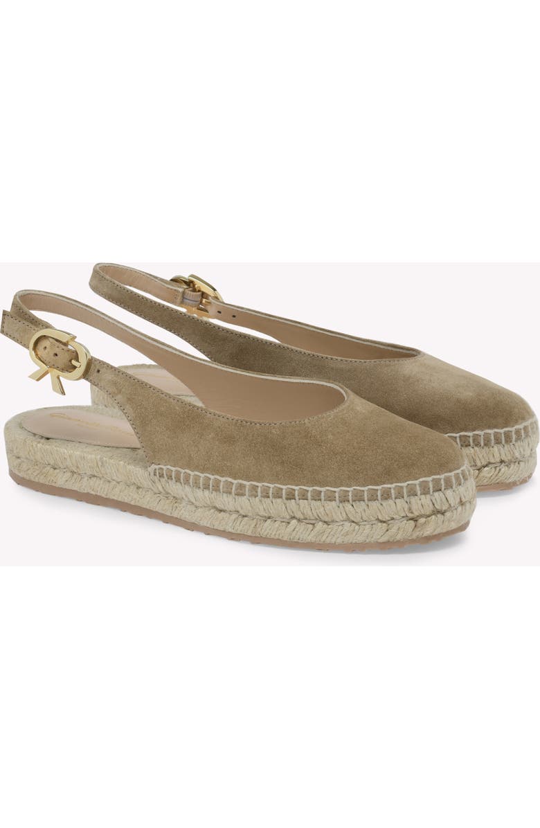 Gianvito Rossi Paz Espadrilla, Alternate, color, Brown