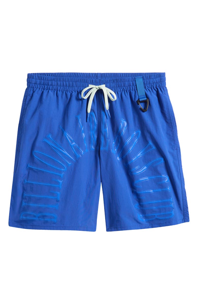 Billionaire Boys Club BB Sunrise Drawstring Nylon Shorts, Alternate, color, Surf The Web