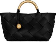 Rebecca Minkoff Mini Frankie Woven Leather Tote