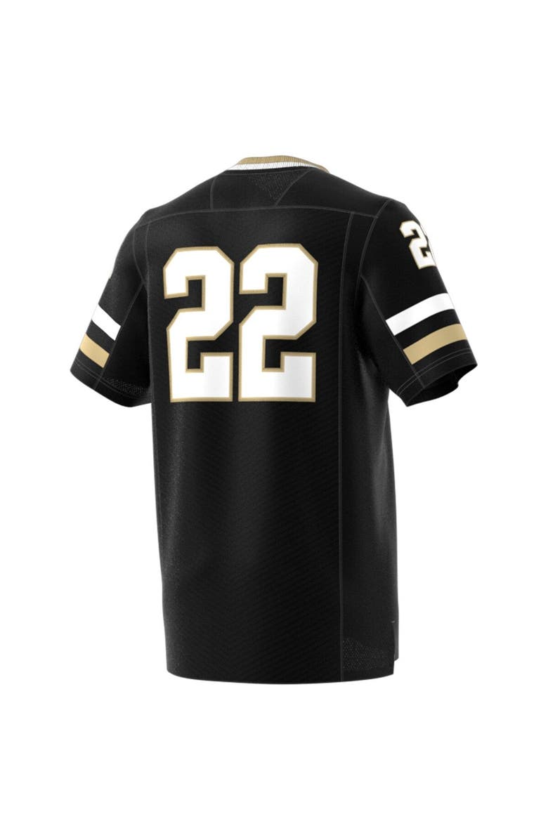 adidas Men's adidas #22 Black Georgia Tech Yellow Jackets Premier Strategy Jersey, Alternate, color, 