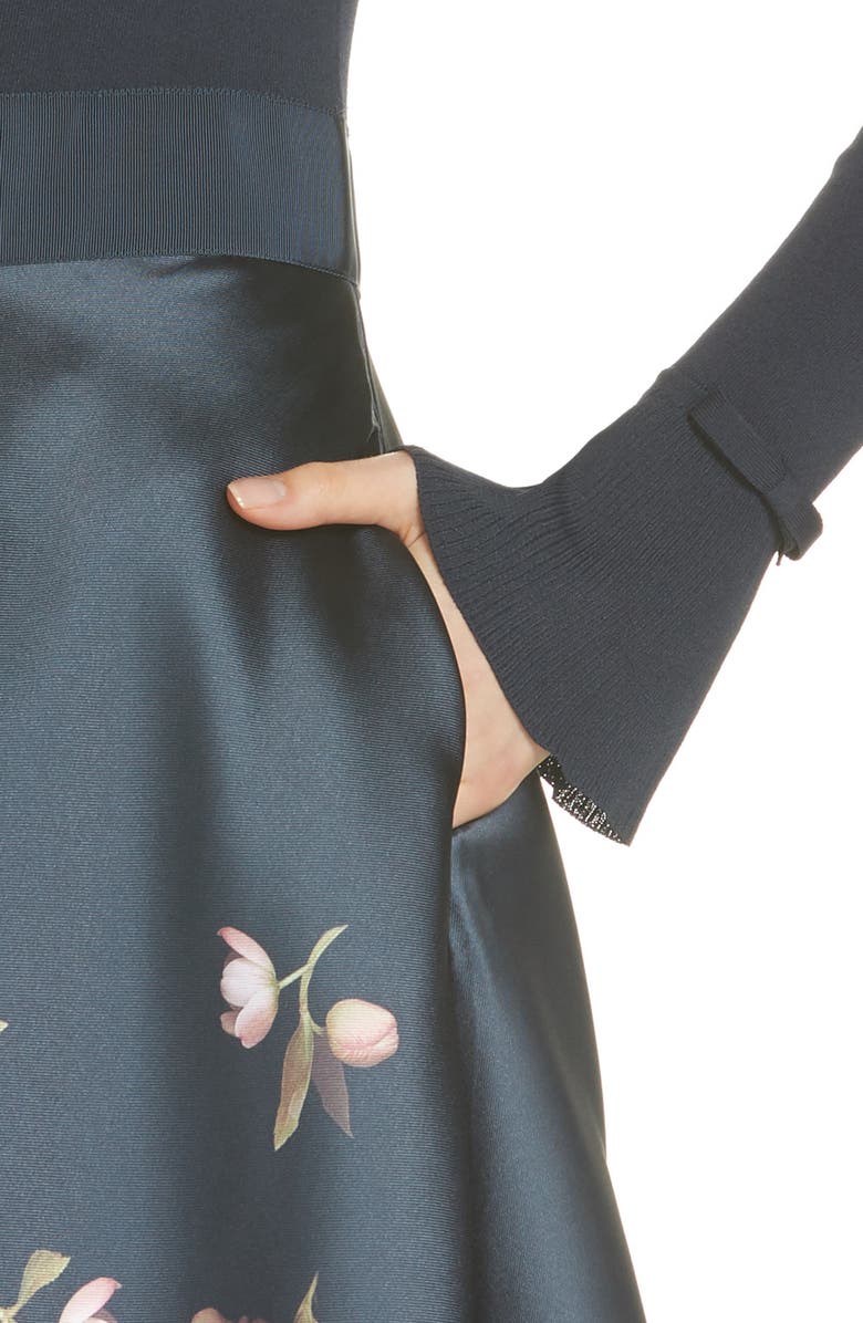 Ted Baker London Seema Arboretum Dress, Alternate, color, 