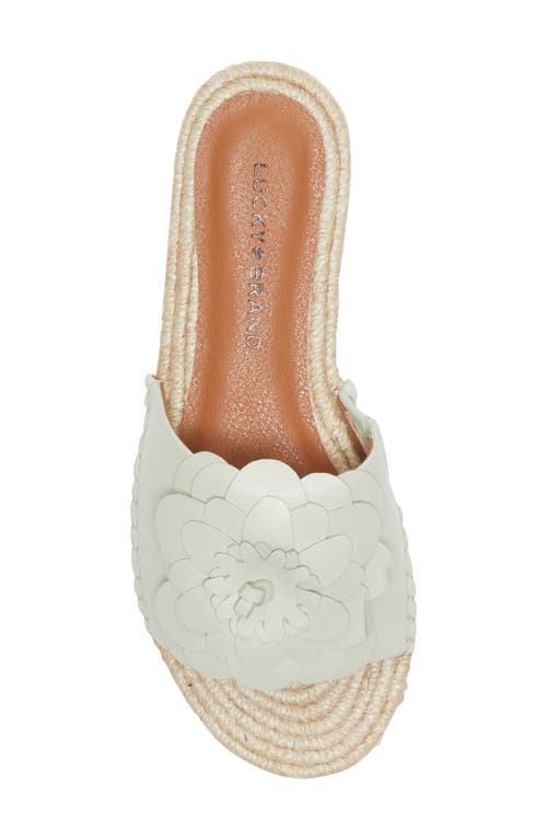 Shop Lucky Brand Biricha Slide Sandal In Peppermint