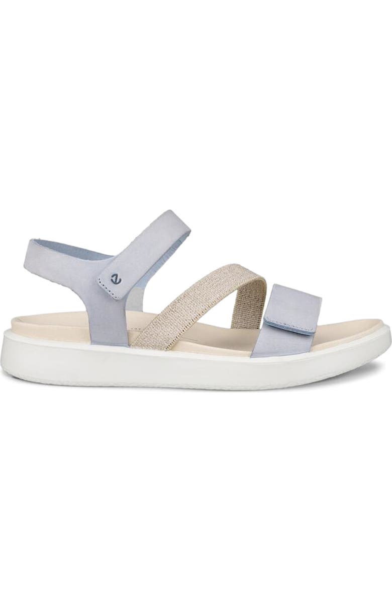 ECCO Flowt 2 Band Sandal, Alternate, color, Dusty Blue