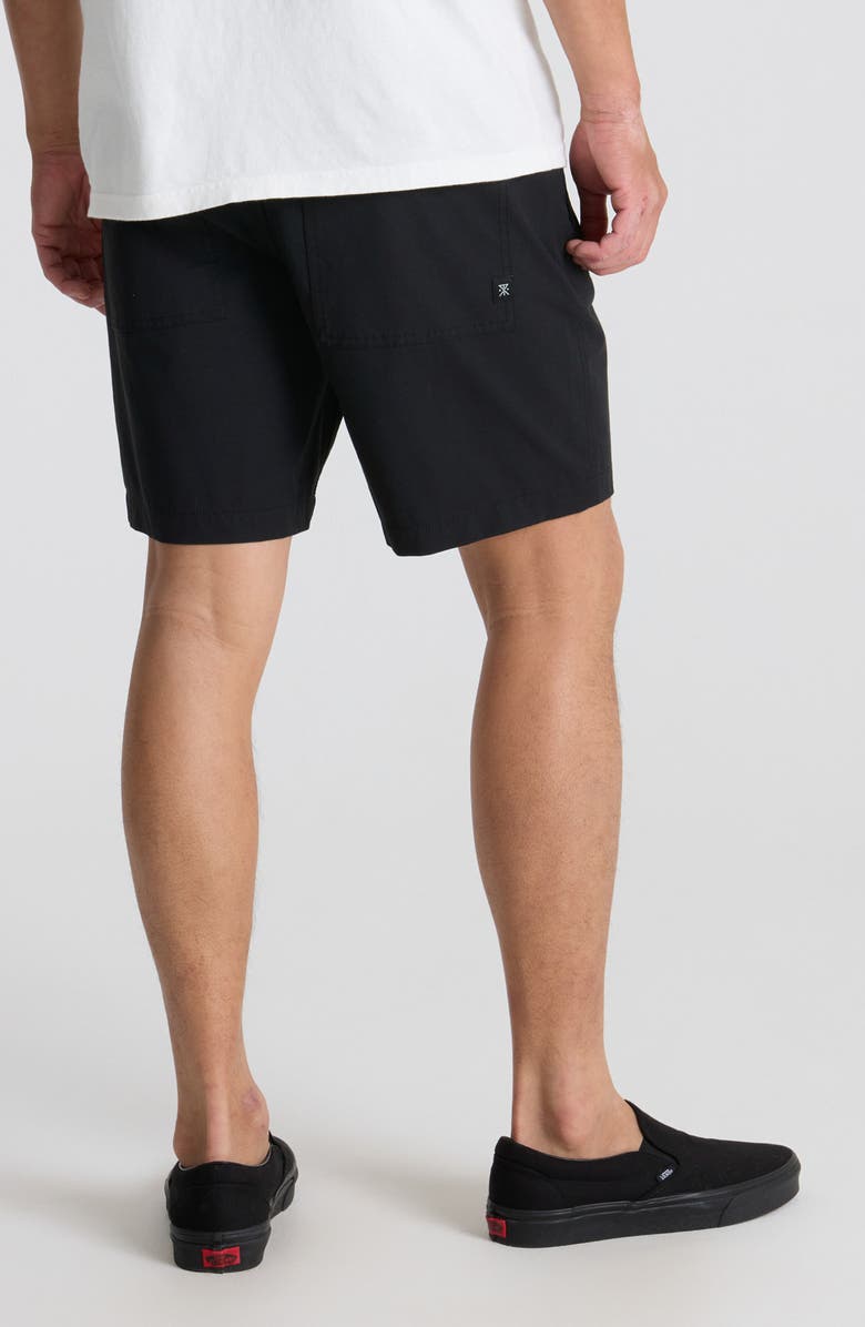 Roark Layover Pro Traveler Shorts, Alternate, color, Black