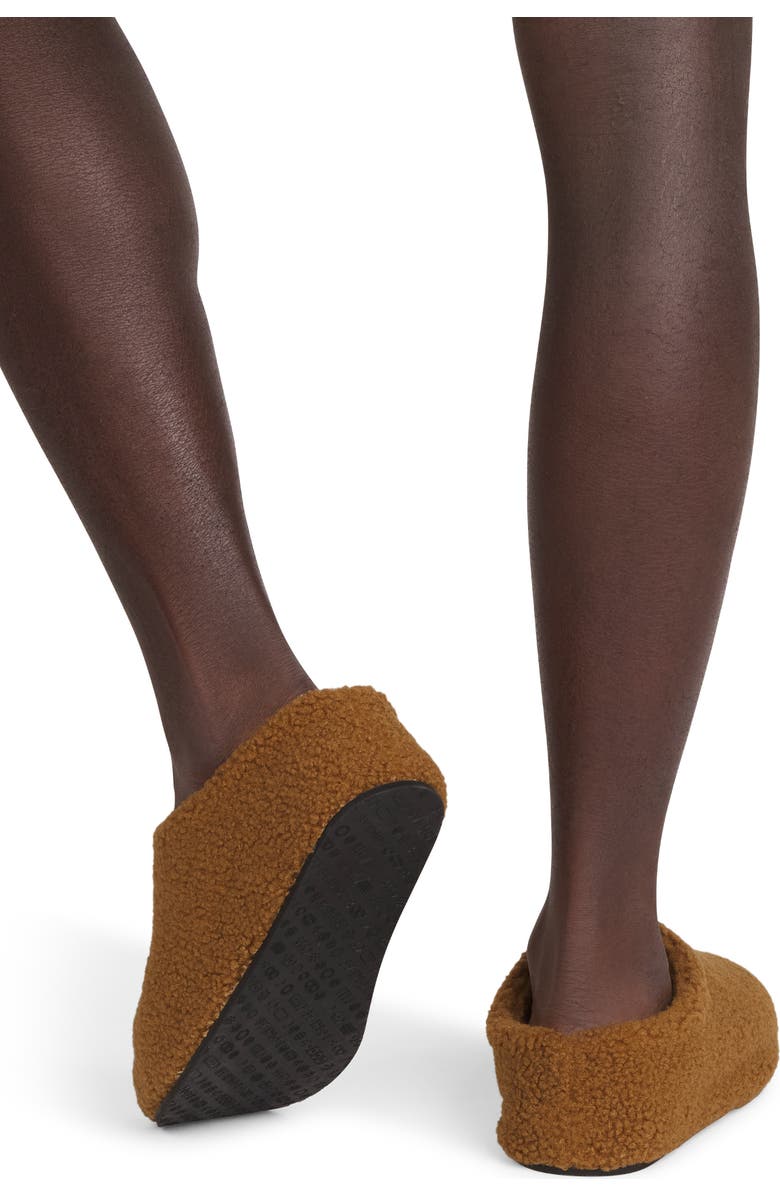 Bombas Sunday Faux Fur Slipper, Alternate, color, Canteen