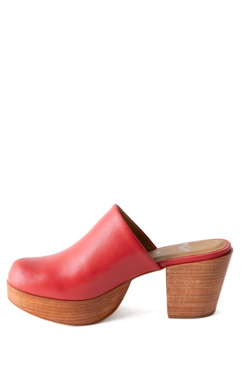 Fortress Ava Clog Mule In Coral