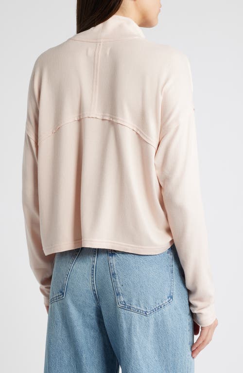 TREASURE & BOND TREASURE & BOND MOCK NECK LONG SLEEVE TOP