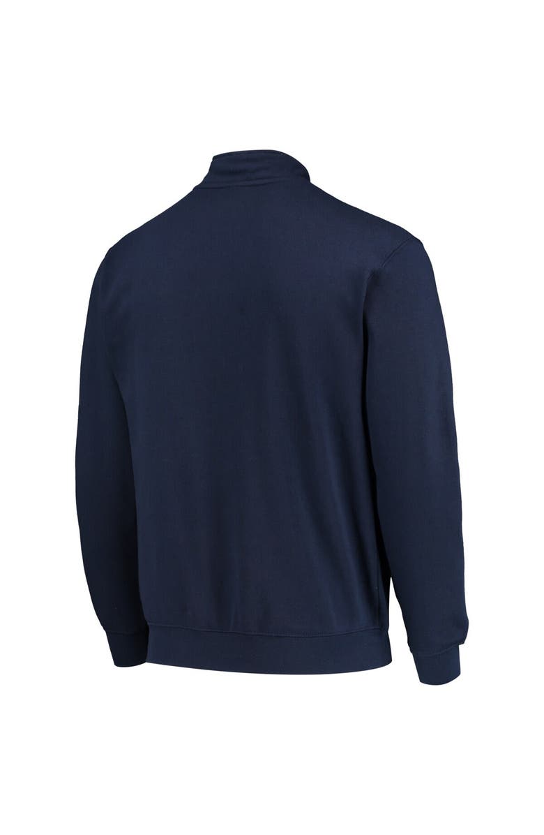 COLOSSEUM Men's Colosseum Navy West Virginia Mountaineers Tortugas Logo Quarter-Zip Jacket, Alternate, color, Navy