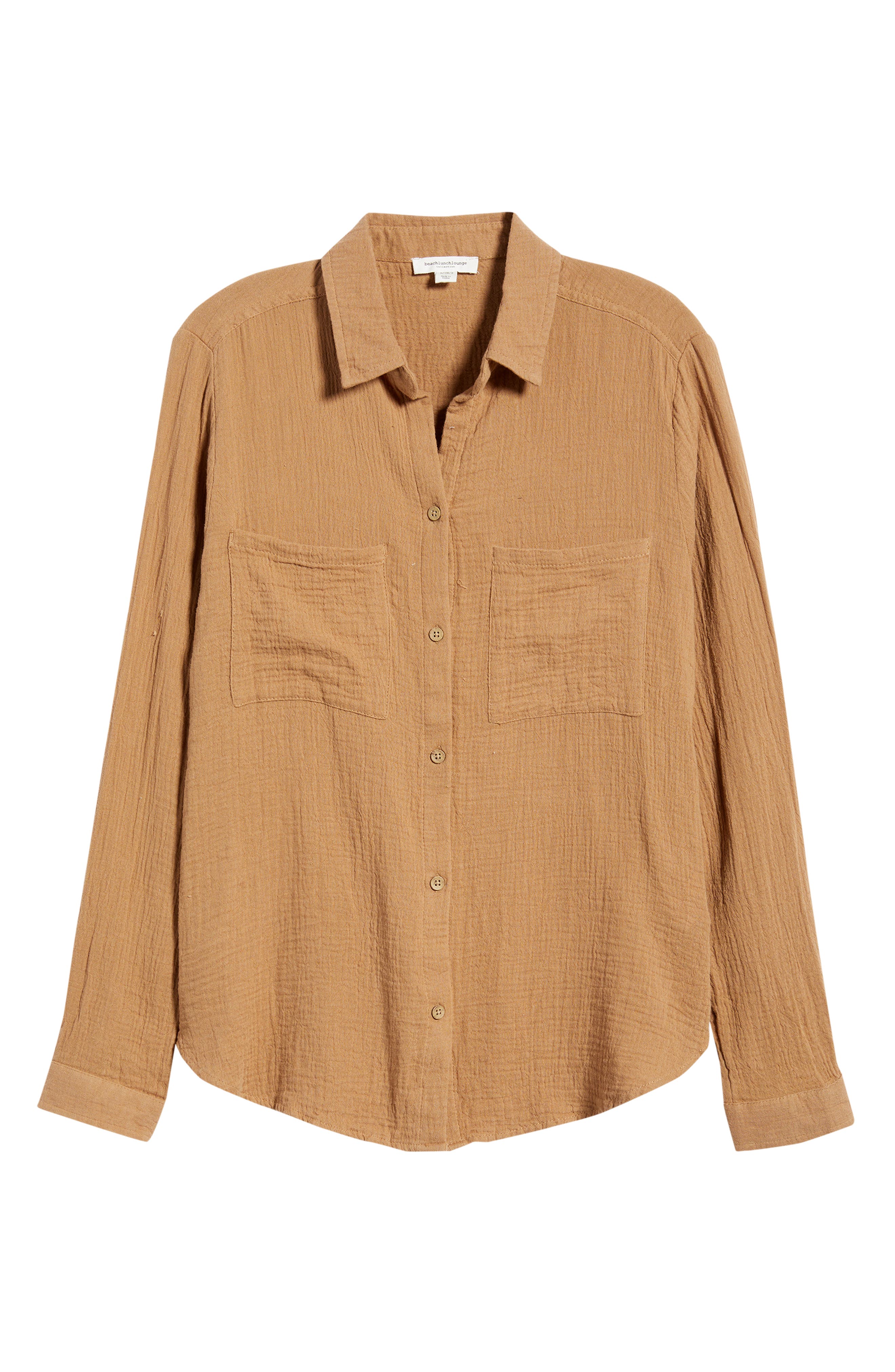 Micaela Cotton Button-Up Shirt - image 3