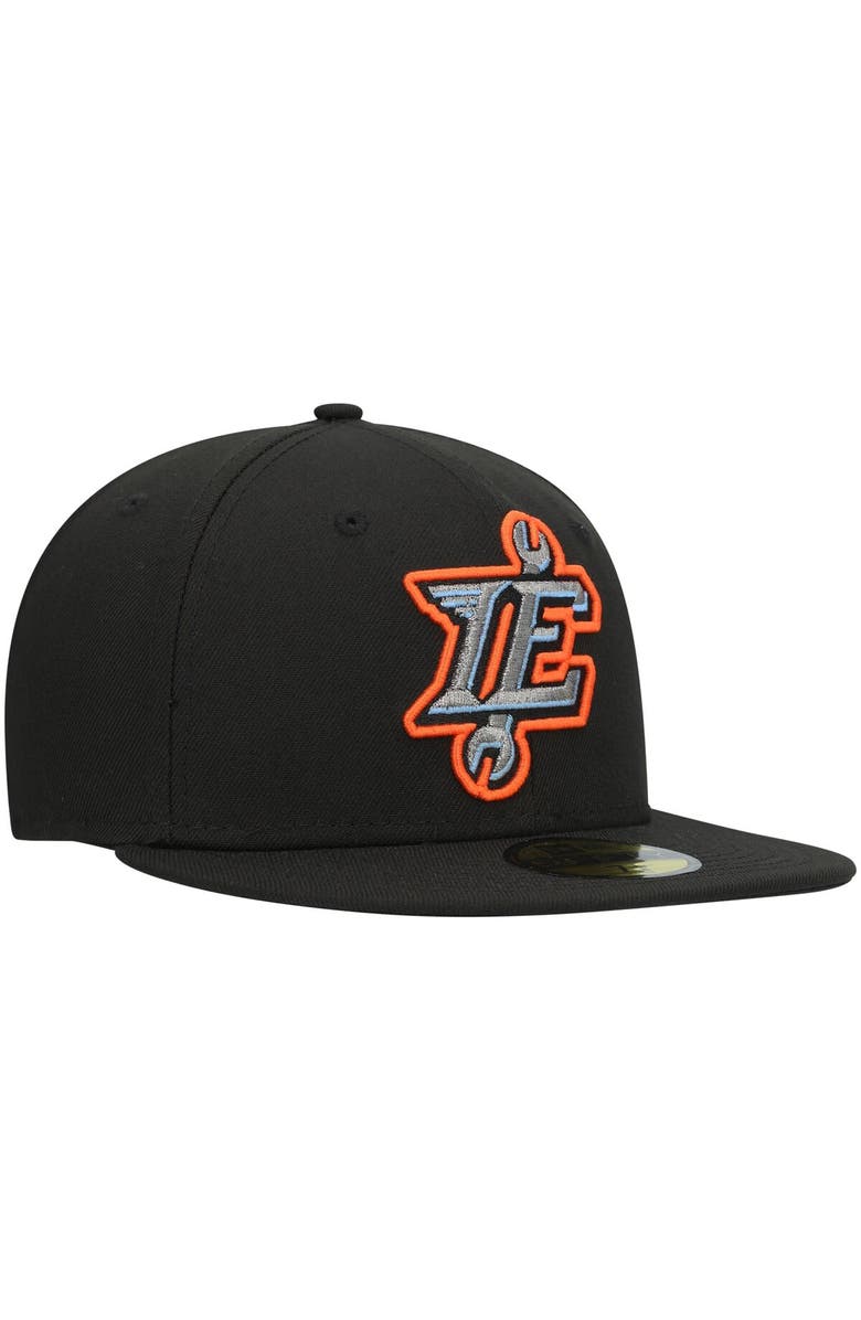 New Era Men's New Era Black Inland Empire 66ers Authentic Collection Team 59FIFTY Fitted Hat, Alternate, color, Black