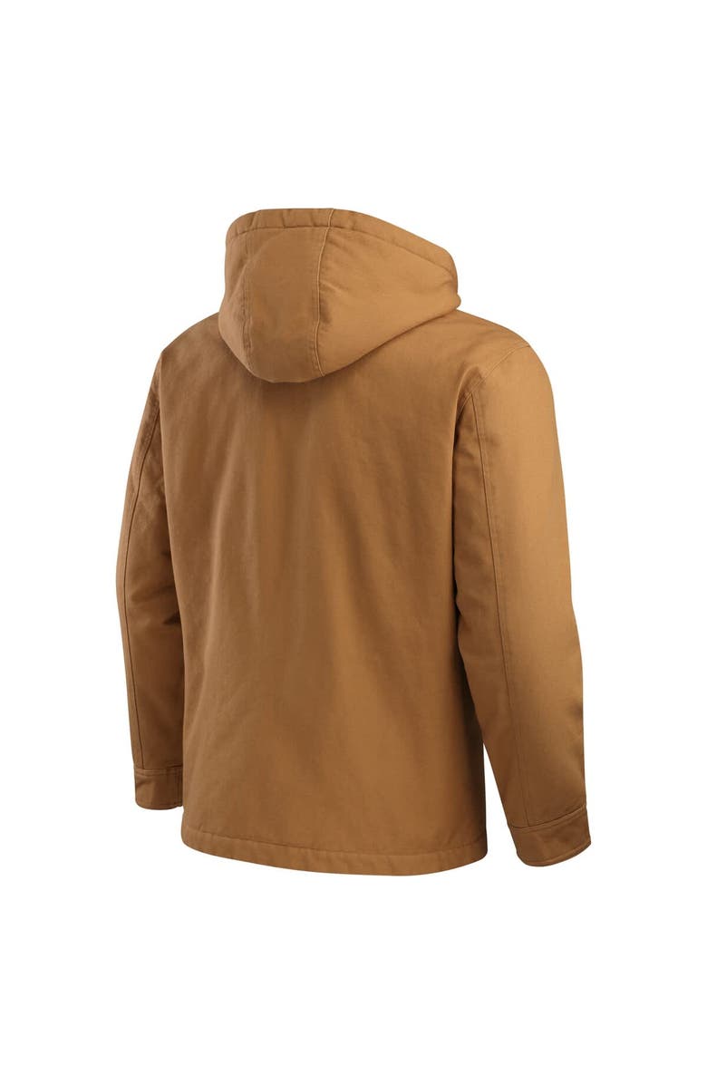 Darius Rucker Collection by Fanatics Men's Darius Rucker Collection by Fanatics Tan Oregon Ducks Canvas Full-Zip Hoodie Jacket, Alternate, color, 