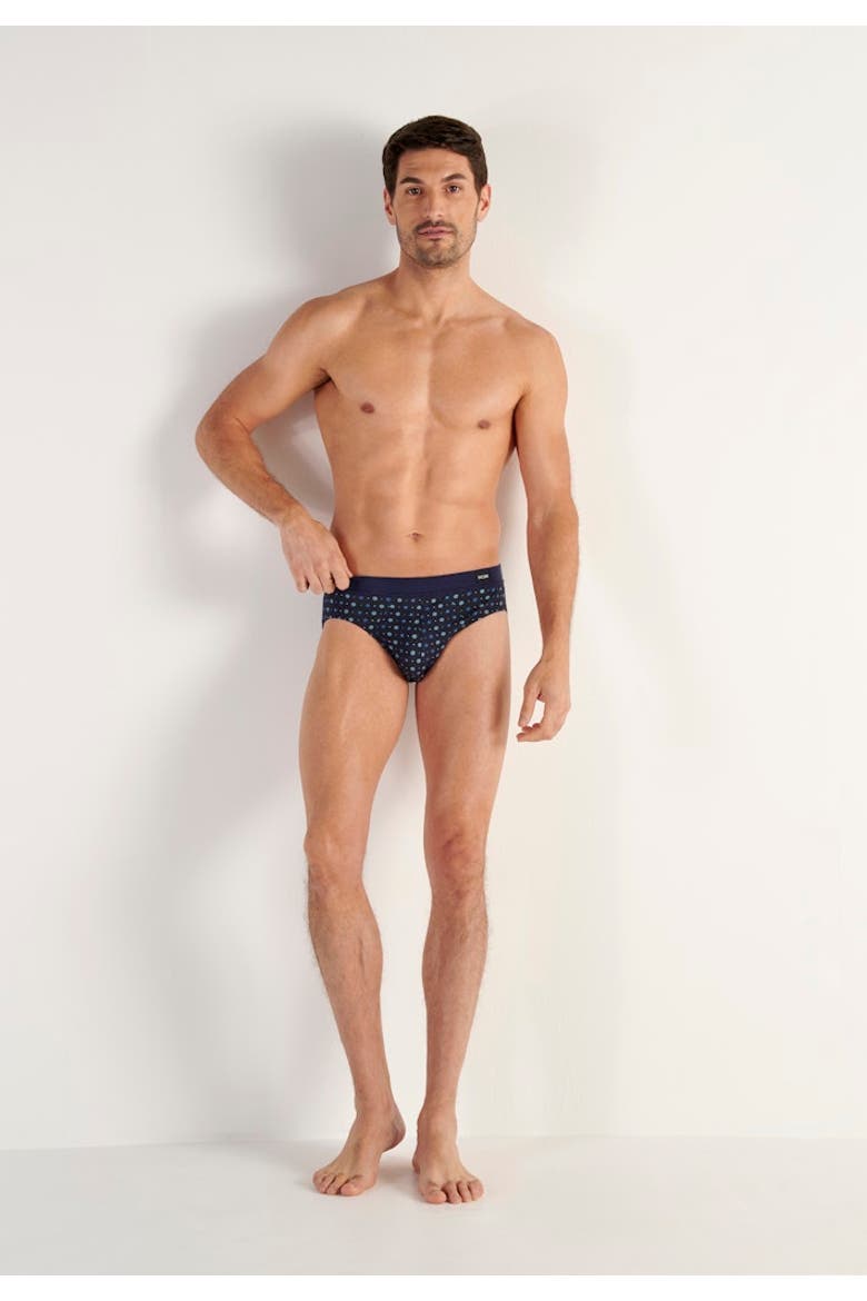 Bo Comfort Mini Briefs, Alternate, color, Navy Print