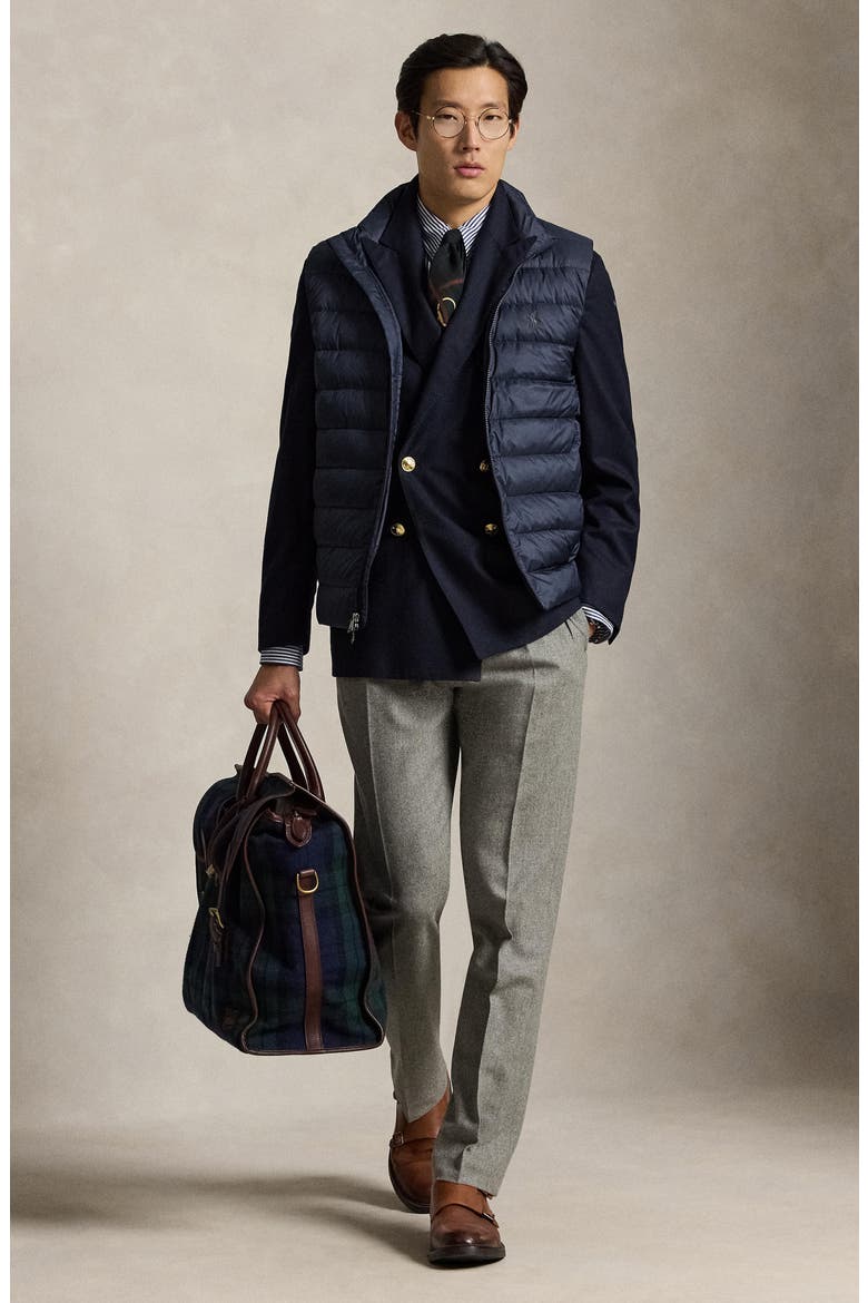 The Colden Water Repellent Packable Down Vest, Alternate, color, COLLECTION NAVY