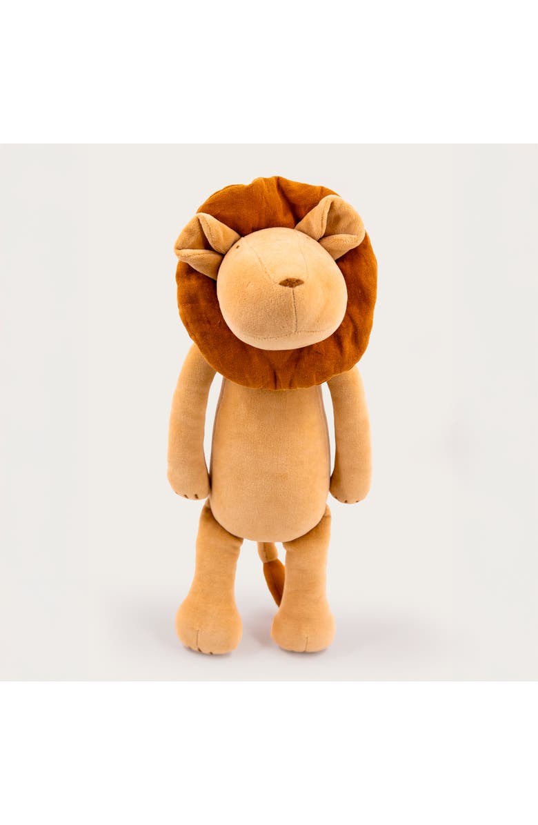 ADADA Louis, the lion stuffed animal, Main, color, Yellow