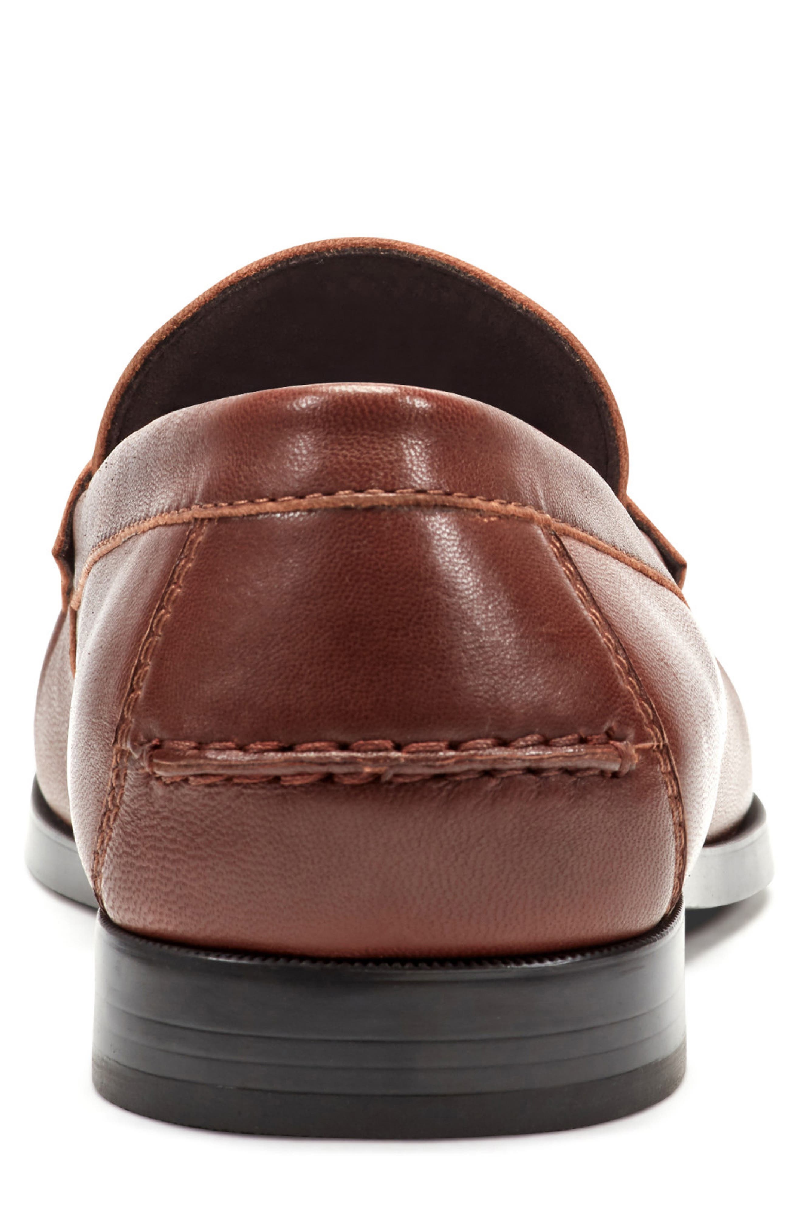 Whit Classic Bit Detail Loafer, Alternate, color, DARK BROWN