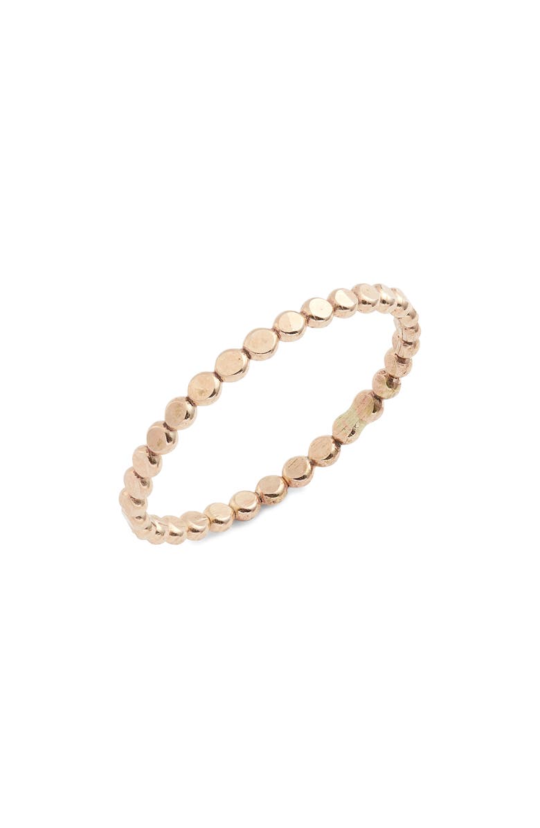 Nashelle Dot Stacker Ring, Main, color, 14K Gold Fill